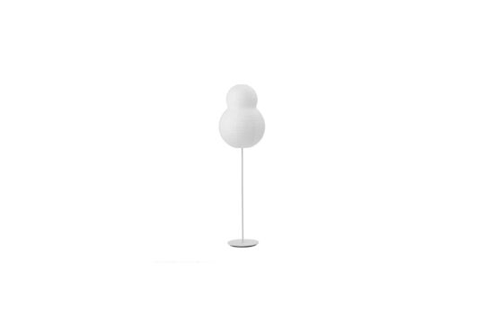 Bubble Puff vloerlamp van wit papier Productfoto