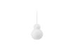 Miniatuur Bubble Puff witte papieren ophanging 1