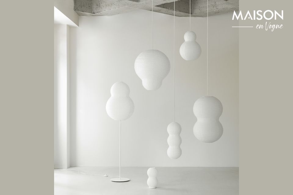 Dit Bubble model is een perfecte balans tussen sculpturaal spel en functioneel minimalisme