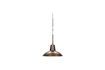 Miniatuur Bureau hanglamp bruin metaal 1