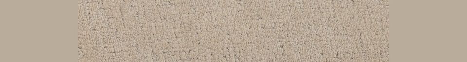 Benadrukte materialen Cape beige gerecycled plastic loungestoel