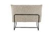 Miniatuur Cape beige gerecycled plastic loungestoel 7