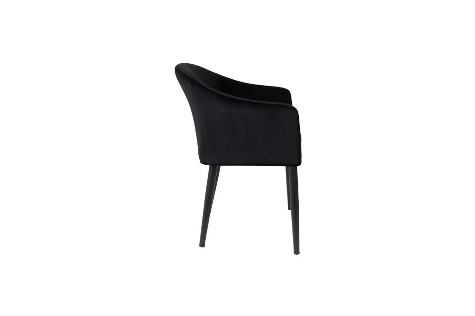 Catelyn Zwarte Fauteuil - 6