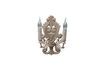 Miniatuur Cheverny grijze houten wandlamp 5