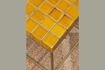 Miniatuur Coimbra geel en goud keramiek bijzettafel 6
