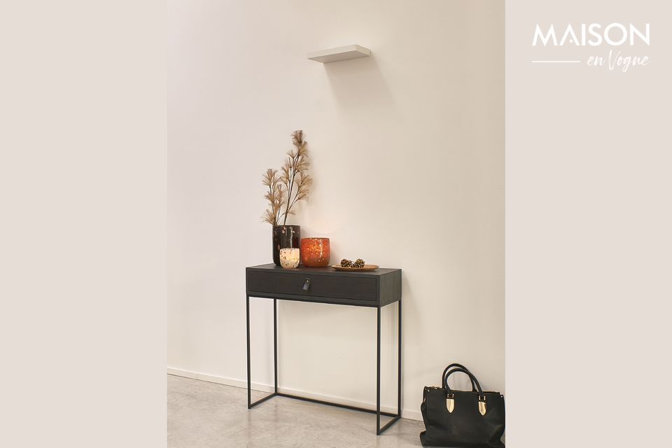 Console met lade Tokyo Black Pomax