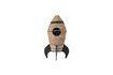 Miniatuur Cosmina mand van beige zeegras met deksel 1