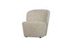 Miniatuur Crème stoffen fauteuil Lofty 4