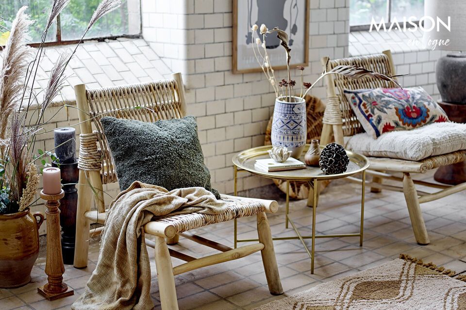 Maak van je woonkamer een stijlvolle en elegante ruimte met salontafel Dalia van Bloomingville