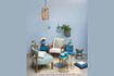 Miniatuur Darline fauteuil van licht hout 2