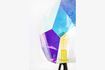 Miniatuur Diamond veelkleurige ijzeren vloerlamp 11
