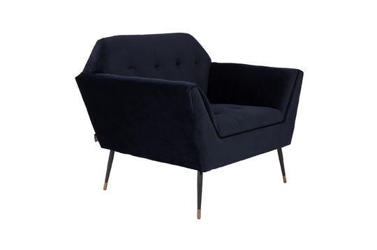 Diep blauwe Kate fauteuil Productfoto