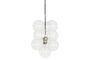 Miniatuur Diy hanglamp van transparant glas Productfoto