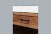 Miniatuur Donker houten keukeneiland Wit 10