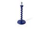 Miniatuur Donkerblauwe aluminium lampvoet Twister Productfoto
