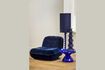 Miniatuur Donkerblauwe polyester salontafel Zig Zag 6