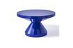 Miniatuur Donkerblauwe polyester salontafel Zig Zag 1