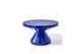 Miniatuur Donkerblauwe polyester salontafel Zig Zag Productfoto