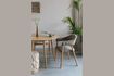 Miniatuur Donkerbruine stoffen fauteuil Indy 2