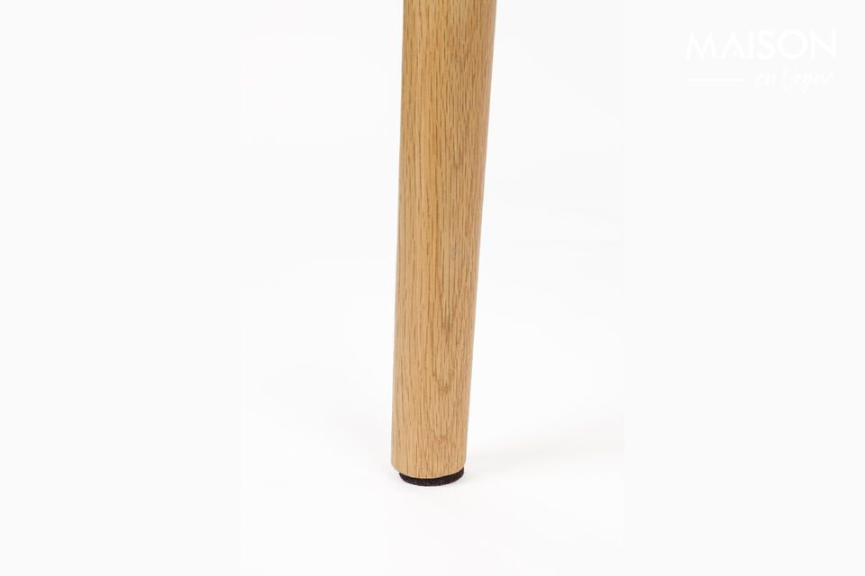 Donkerbruine stoffen fauteuil Indy - 11