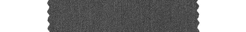 Benadrukte materialen Donkergrijze stoffen fauteuil Explore