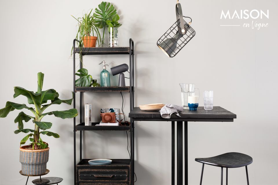 De vintage en toch minimalistische stijl brengt een eigentijds tintje aan uw huis