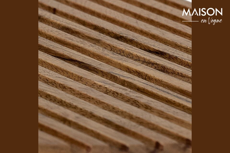 Door de natuurlijke variatie in houtnerf is elke snijplank uniek