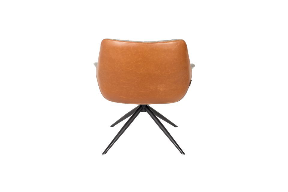Doulton Vintage Brown Lounge Chair - 8