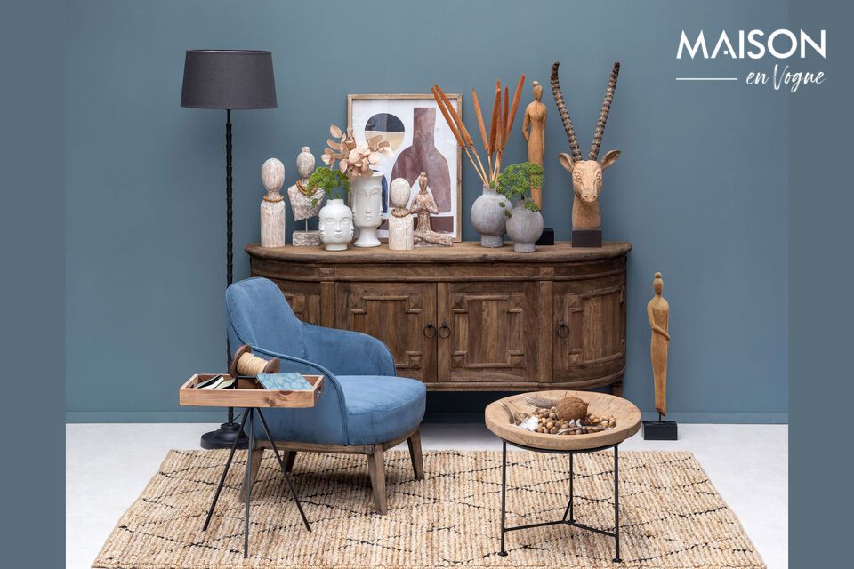 Dit dressoir is niet alleen functioneel, het is ook een esthetische keuze