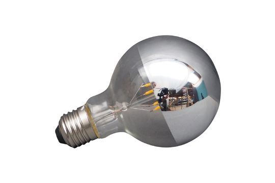 E27 LED Zilverkleurige Lamp