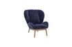 Miniatuur Eave blauwe fauteuil 6