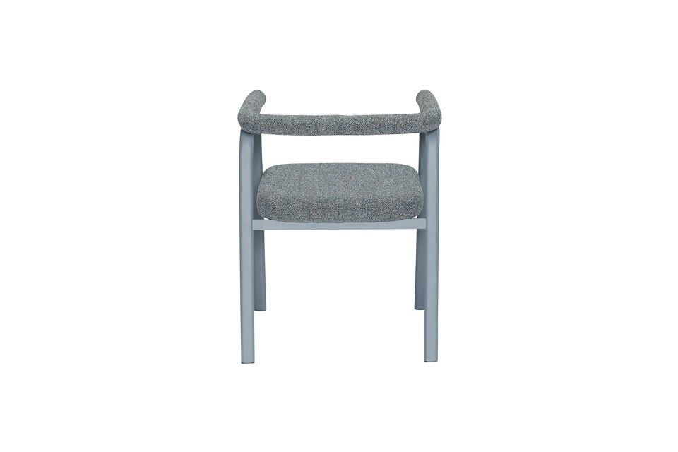 De metalen stoel Ecto blue combineert innovatief design met uitzonderlijk comfort