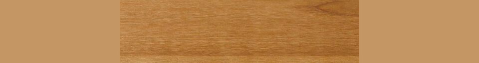 Benadrukte materialen Eigentijdse beige teakhouten tuintafel