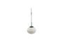 Miniatuur Eikel grote witte glazen ophanging Productfoto