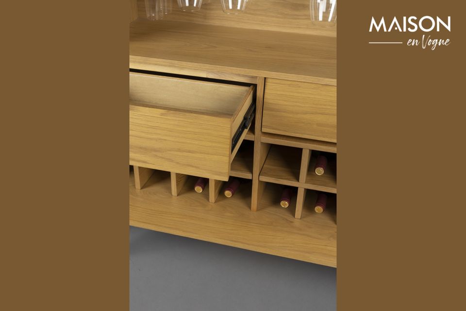Een doordacht meubel voor het bewaren van uitzonderlijke wijnen
