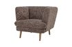 Miniatuur Elliot bruine fauteuil 4