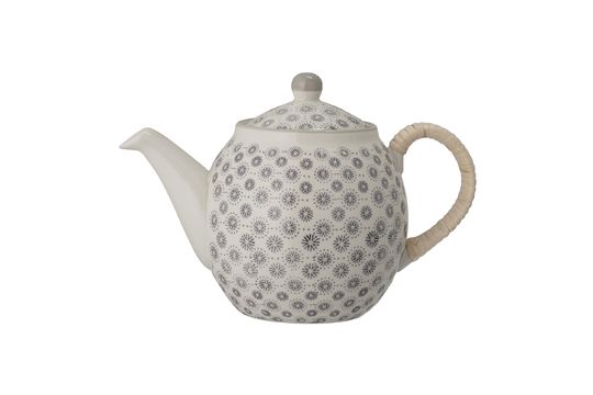 Elsa theepot grijs steengoed Productfoto