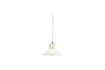 Miniatuur Enamoof ivoorkleurige geëmailleerde hanglamp 1