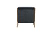 Miniatuur Fauteuil in antraciet fluweel Mark 5
