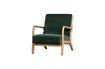 Miniatuur Fauteuil in groen fluweel Mark 4