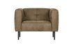 Miniatuur Fauteuil in groene stof Skin 1
