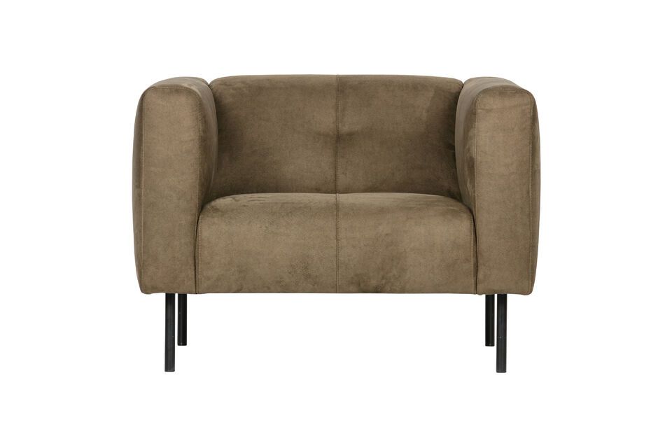 Fauteuil in groene stof Skin Vtwonen