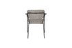 Miniatuur Fauteuil van grijze stof Jolien 6