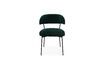 Miniatuur Fauteuil Winner donkergroen fluweel 4
