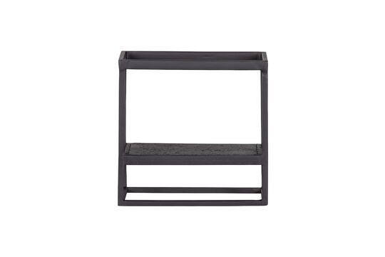 Febe vierkant metalen rek in zwart Productfoto