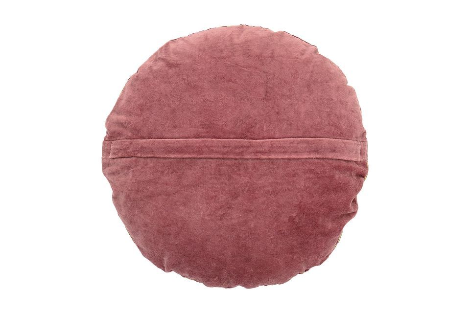 Dit mooie ronde kussen