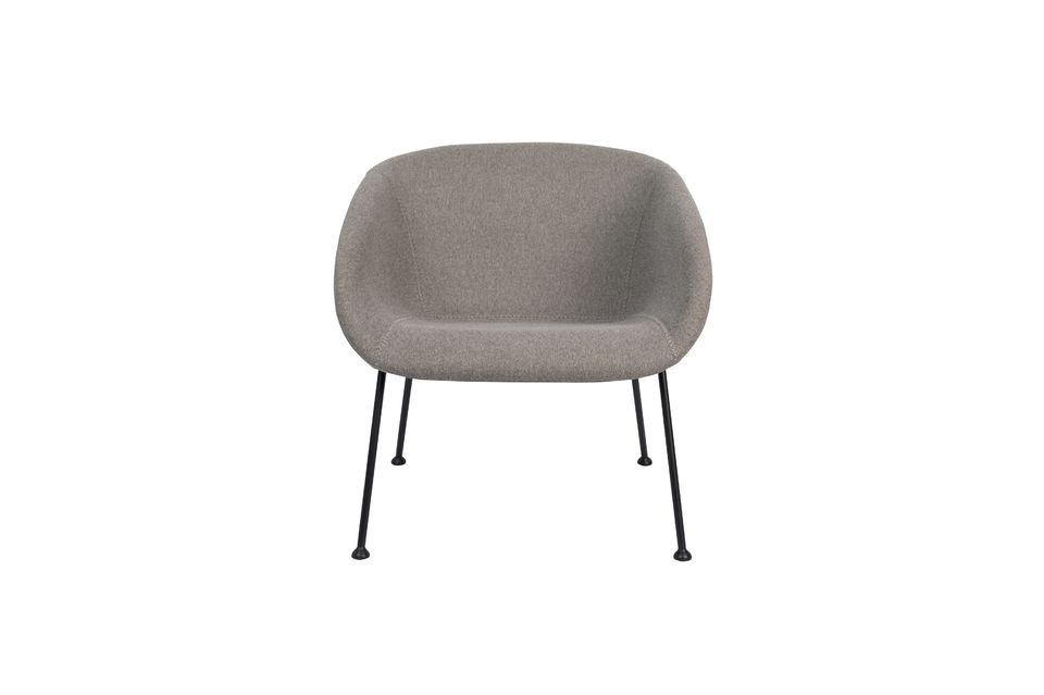 Festoon Fab Lounge Chair Grijs - 10
