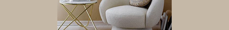 Benadrukte materialen Fiacre katoenen kussen