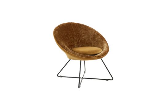 Fluwelen Garbo-fauteuil