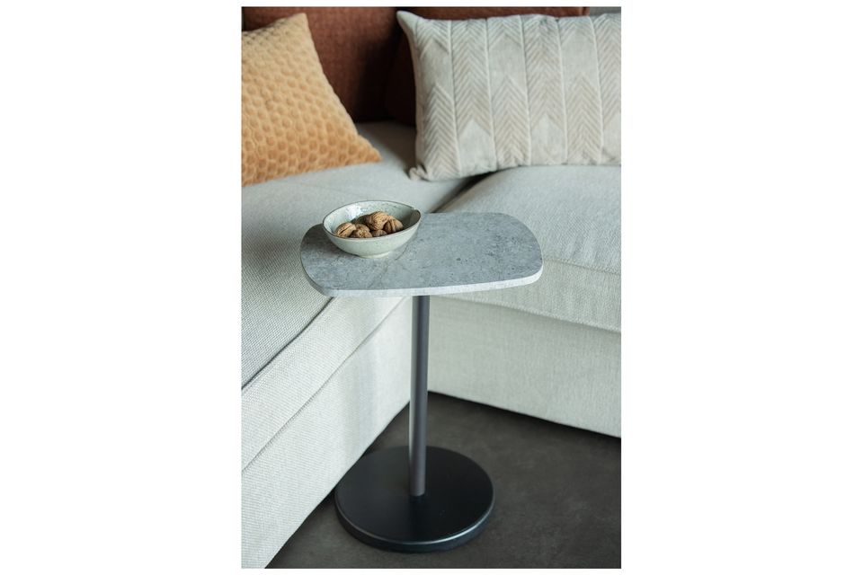 Fola grijs marmeren salontafel, voor een vleugje elegantie